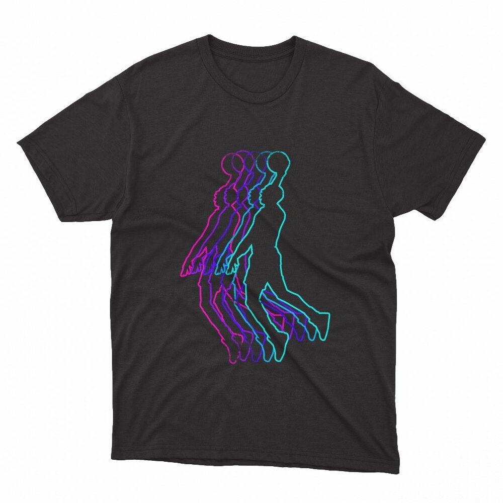 Basketball Tshirts For Men Kids Youth Player Slam Dunk Teens Black T-Shirt